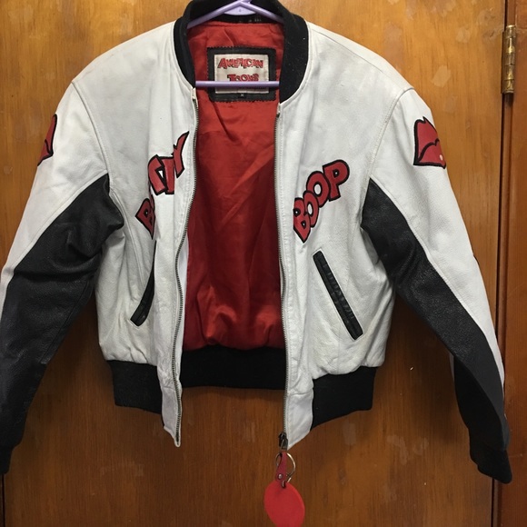 Genuine leather Betty Boop jacket - Picture 2 of 3